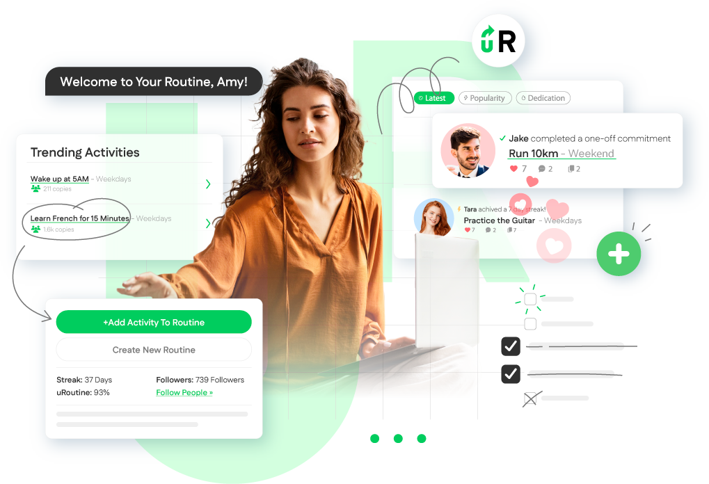 uRoutine's Routine Social Network
